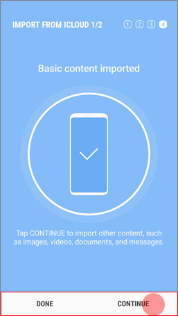 How to use Smart Switch to transfer from my iOS device to new Galaxy device?