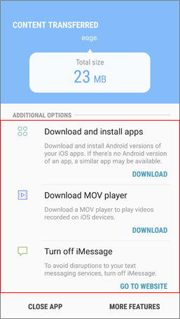 How to use Smart Switch to transfer from my iOS device to new Galaxy device?