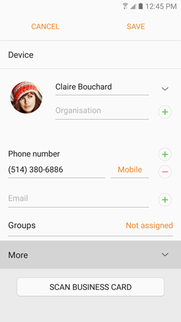 How can I assign different ringtones to different contacts on my Samsung Galaxy A5 2017?