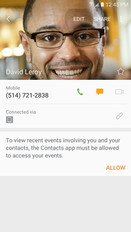 How can I assign different ringtones to different contacts on my Samsung Galaxy A5 2017?