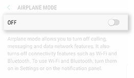 Airplane mode 4