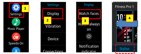 Gear Fit2 Pro: How to change the watch style on Gear Fit2 Pro