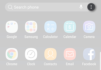 Galaxy Note8: How do I access all my apps on my Samsung Galaxy Note8 (SM-N950W)?