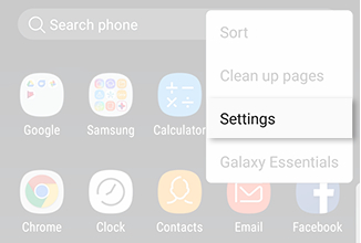 Galaxy Note8: How do I access all my apps on my Samsung Galaxy Note8 (SM-N950W)?
