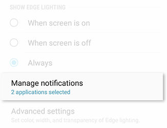 Edge lighting 4