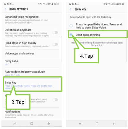 Bixby: I want to turn off the Bixby feature