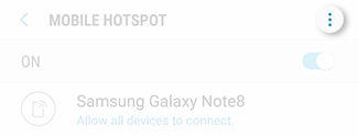 Mobile Hotspot Timeout Settings 2