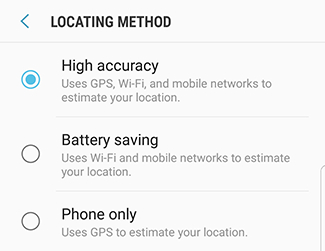 Select Locating Method 2