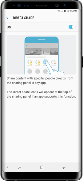 Enable Direct Share