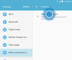Galaxy Tab A: How do I print images or documents directly from my Samsung Galaxy Tab A?