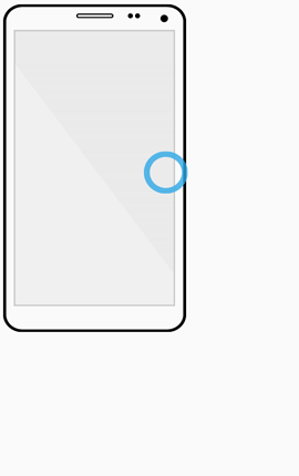 Galaxy Note Edge: Utiliser l’appareil à une seule main