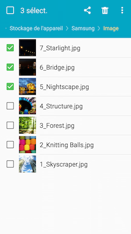 Android 5.0 Lollipop: Gestion des photos et des vidéos (Samsung Galaxy Note4)