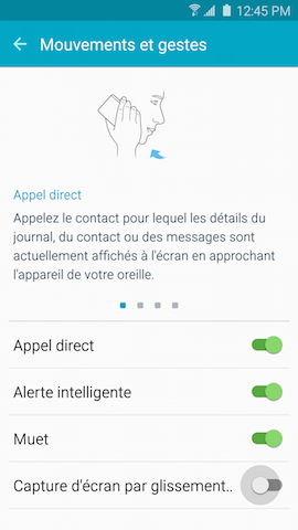 Galaxy S6 edge: Réaliser une capture d’écran (SM-G925W)