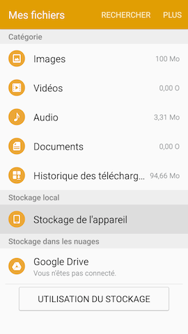 Galaxy S6 edge: Gérer les photos et les vidéos (SM-G925W)