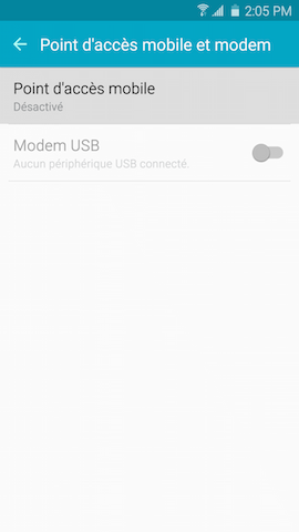 Point d'accès mobile