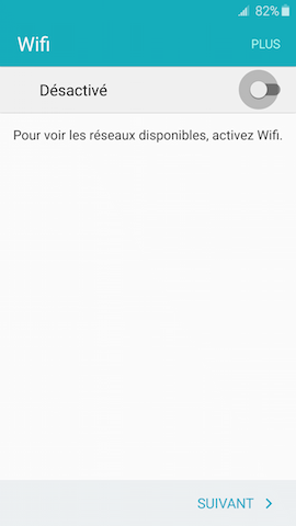 Grand Prime: Transfert des données d'un compte Google par NFC (SM-G530W)