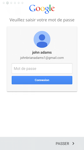 Grand Prime: Transfert des données d'un compte Google par NFC (SM-G530W)