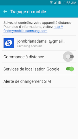 Galaxy S6 edge: Effacer toutes les données personnelles (SM-G925W)