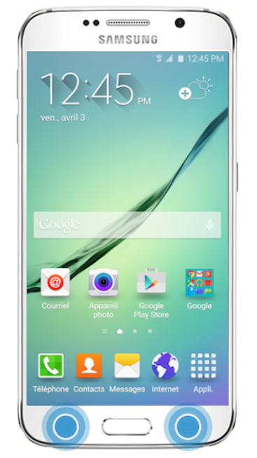Galaxy S6: Épingler une application sur l'écran de l'appareil (SM-G920W)