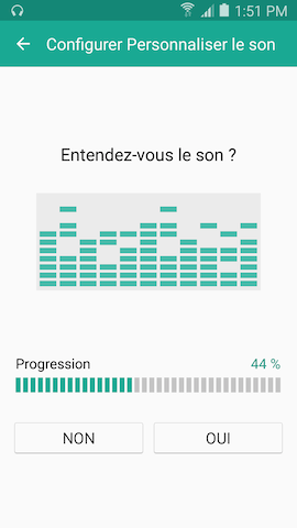 Galaxy S5 (Lollipop): Augmenter le volume d'appel (SM-G900W)