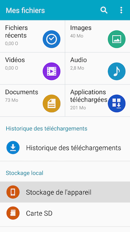 Galaxy S5 (Lollipop): Gérer les photos et les vidéo (SM-G900W)