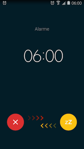 Galaxy S5 (Lollipop): Alarme de réveil (SM-G900W)
