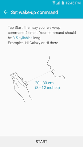Galaxy S6: S voice (SM-G920W)