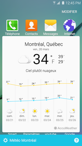 Galaxy S6: S voice (SM-G920W)