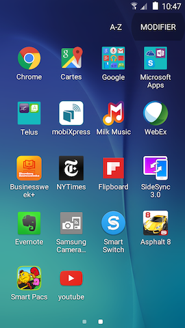 Grand Prime: Désinstaller ou désactiver des applications (SM-G530W)