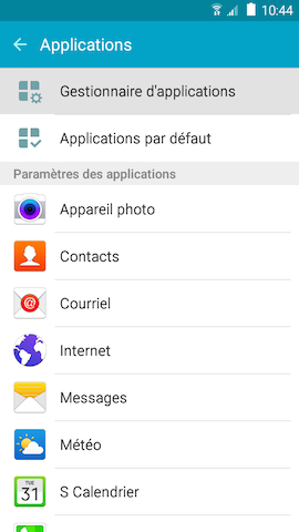 Grand Prime: Désinstaller ou désactiver des applications (SM-G530W)