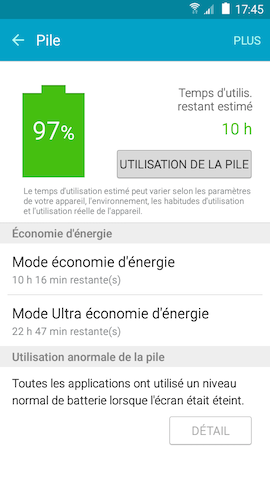 Grand Prime: Gérer l’autonomie de la pile (SM-G530W)