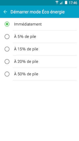 Grand Prime: Gérer l’autonomie de la pile (SM-G530W)