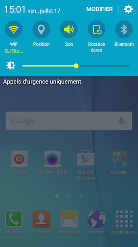 Grand Prime: Régler la luminosité et le délai de mise en veille de l’écran (SM-G530W)