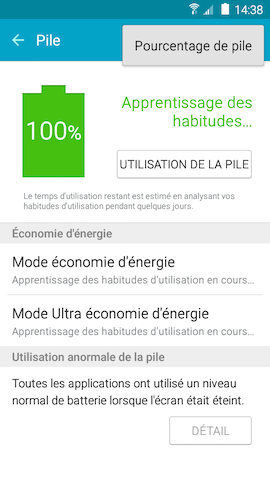 Grand Prime: Installer et charger la pile (SM-G530W)