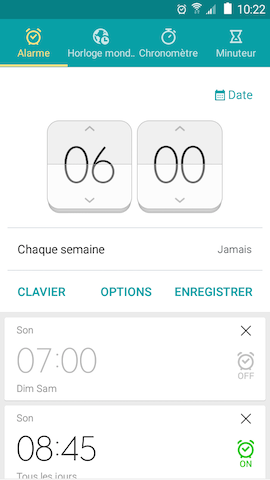 Grand Prime: Alarme de réveil (SM-G530W)