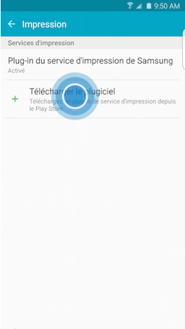 Galaxy S6 edge+: Imprimer un document (SM-G928W)