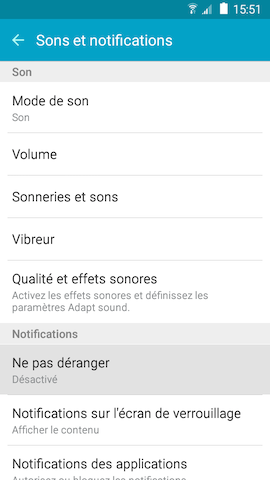 Grand Prime: Alarme de réveil (SM-G530W)