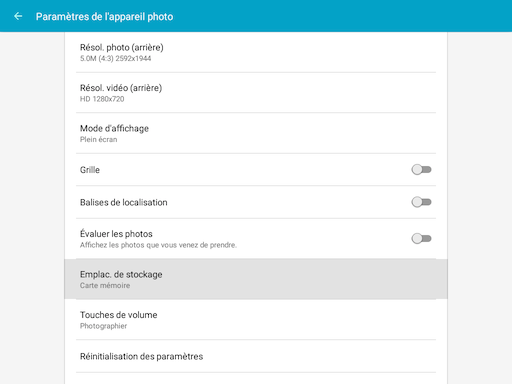 Galaxy Tab A: Gérer les photos et les vidéos (SM-T350)