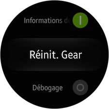 Gear S2: Connecter la Gear S2 à un appareil mobile Samsung (SM-R720)
