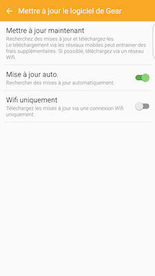 Touchez Mettre à jour maintenant