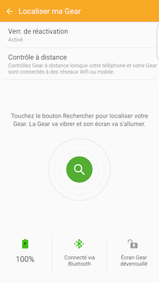 Touchez Verr. de réactivation