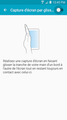 Galaxy A5: Réaliser une capture d’écran (SM-A500W)
