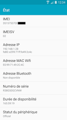 acces au code IIEM de quinzes chiffres