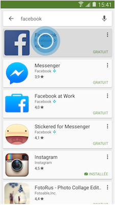 Galaxy A5: Google Play Store (SM-A500W)