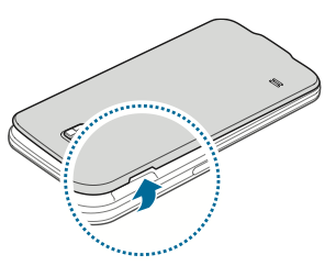 Galaxy S5 Neo: Insérer une carte SIM ou la retirer (SM-G903W)