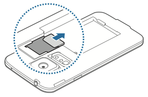 Galaxy S5 Neo: Insérer une carte SIM ou la retirer (SM-G903W)