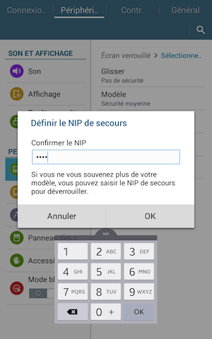 Verrouillage 12