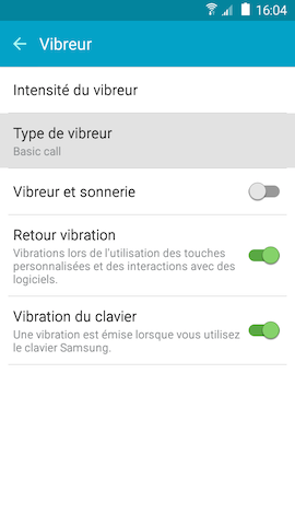 Grand Prime: Modifier le son émis par une notification (SM-G530W)