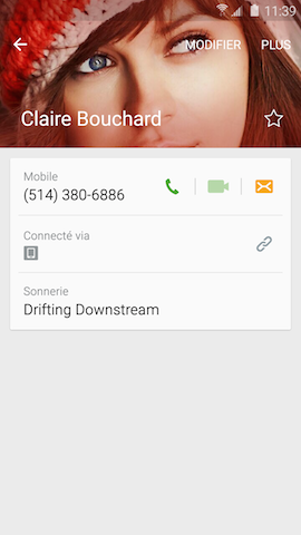 Galaxy S6: Attribuer une sonnerie différente à chaque contact (SM-G920W)