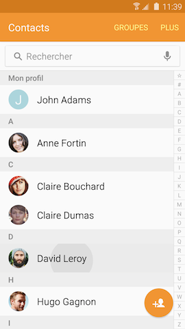Galaxy S6: Attribuer une sonnerie différente à chaque contact (SM-G920W)
